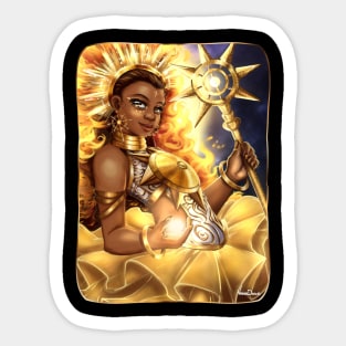 Sun Goddess Sticker